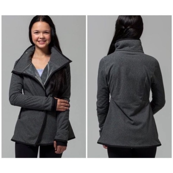 Ivivva Other - Ivivva Lululemon Big Business Wrap Jacket Gray